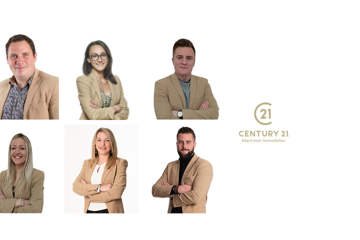 l'équipe de l'agence Martinot Immobilier