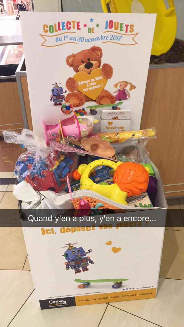 century collecte de jouets leclerc