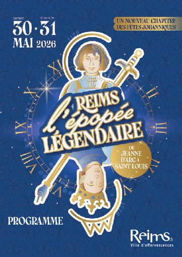 Couverture du programme de REIMS l'épopée légendaire 2026