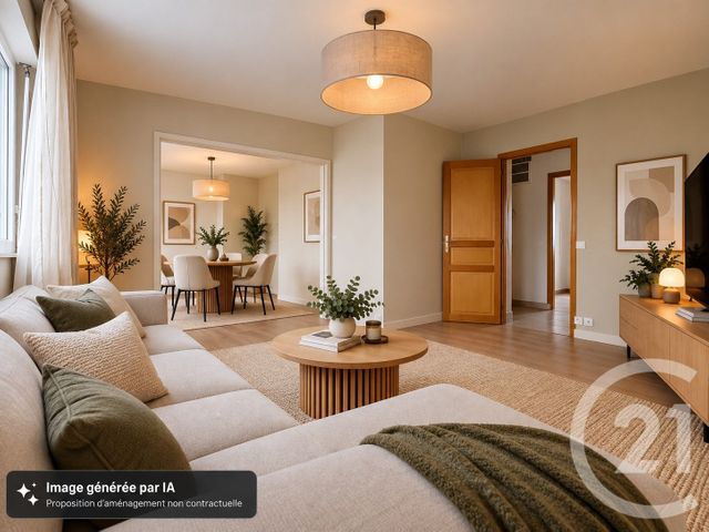 Appartement T4 à vendre - 4 pièces - 76.48 m2 - REIMS - 51 - CHAMPAGNE-ARDENNE - Century 21 Martinot Immobilier