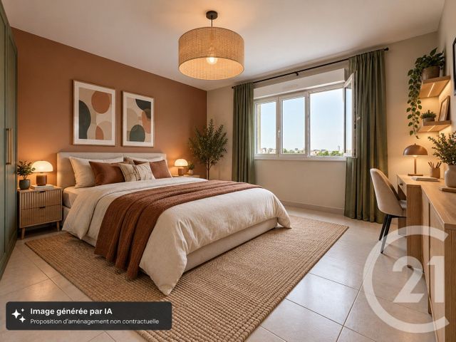 Appartement T4 à vendre - 4 pièces - 76.48 m2 - REIMS - 51 - CHAMPAGNE-ARDENNE - Century 21 Martinot Immobilier