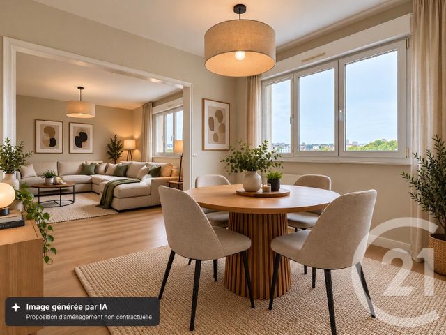 Appartement T4 à vendre - 4 pièces - 76.48 m2 - REIMS - 51 - CHAMPAGNE-ARDENNE - Century 21 Martinot Immobilier